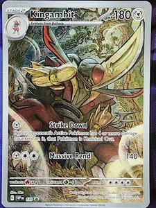 Pokemon Kingambit 130 Black Star Promo - Picture 1 of 2
