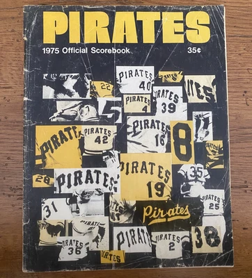 Pittsburgh Pirates v LA Dodgers - 1975 - Official Game Program - AUTHENTIC - Image 1 of 4