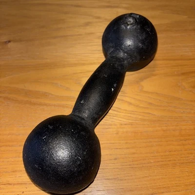 Mancuerna Globo Vintage 5LB Hierro Fundido ÚNICA Foto 1 de 4