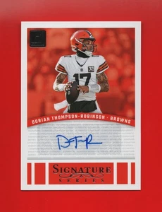 2024 Panini Donruss - Signature Series #SSE-DTR Dorian Thompson-Robinson RC - Picture 1 of 2
