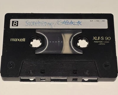 STONEHENGE HEAVY METAL DEMO CASSETTE TAPE C☆B☆L☆ PROMO ROCK HARD DEATH PUNK 45 - Image 1 of 4