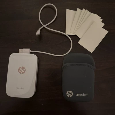 HP Sprocket 100 Photo Printer X7N07A  - Image 1 of 3