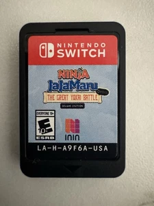 Ninja Jajamaru The Great Yokai Battle Deluxe Edition - Nintendo Switch (nur Karton) - Bild 1 von 2