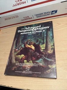 1983 VTG 1ST ED HC OFFICIAL ADVANCED DUNGEONS & DRAGONS "MONSTER MANUAL II - Picture 1 of 19