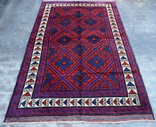 Afghan hand-knotted vintage rug, available in a variety of color.  Details below