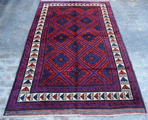 Afghan hand-knotted vintage rug, available in a variety of color. Details below - Picture 1 of 9