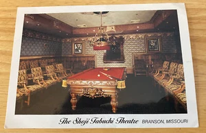 Vintage 1990’s The Shoji Tabuchi Theatre Branson Missouri Postcard - Picture 1 of 4