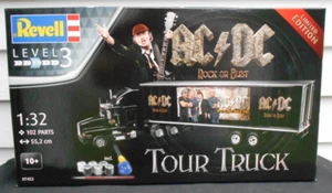 REVELL AC/DC "Rock Or Bust" TOUR KENWORTH TRUCK & TRAILER MODEL 1/32 LTD EDITION - Picture 1 of 19