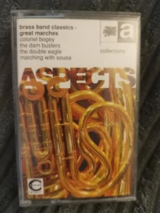 Aspects - Brass Band Classics - Great Marches (Cassette Tape) - Picture 1 of 2