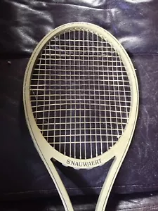BIN SNAUWAERT racchetta da tennis racchetta in fibra artigianale testa ovale - Foto 1 di 11