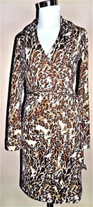 Wickelkleid Leopardenmuster - Bild 1 von 4