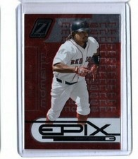 2005 Donruss Zenith Epix Orange Moment 216/250 Manny Ramirez #E-6 Boston Red Sox
