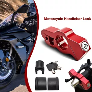 Manillar de motocicleta CNC bloqueo de agarre del acelerador motocicleta freno de seguridad scooter CL - Imagen 1 de 14