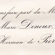 Marie Félicité Deneux Amiens 1874 Herman De Pierres