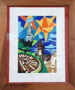 UGO NESPOLO cm 29X39 OFFERTA Opera SERIGRAFIA RARO ORIGINALE Numerata I/X - Foto 1 di 1