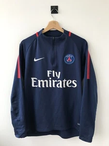Paris Saint-Germain PSG 2017/2018 TRAINING FOOTBALL SOCCER JACKET NIKE size M - Picture 1 of 13