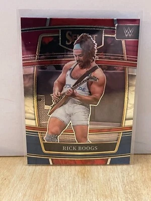 2022 Panini Select WWE Rick Boogs Concourse Red & Blue #82 - Image 1 of 2