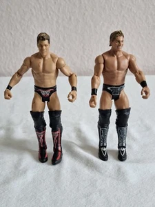 2x Chris Jericho Y2J WWE Mattel Basic Wrestling Figures - Bild 1 von 2