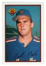Keith Miller - New York Mets (MLB) - 1989 Bowman Baseball # 380 MT