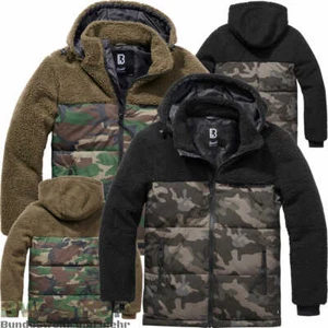 BRANDIT TEDDYFLEECE JACKSON JACKE + KAPUZE WINTERJACKE JAGD OUTDOOR FLEECEJACKE - Bild 1 von 3