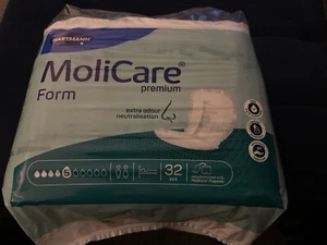 MoliCare Premium Form 5D Extra Pack of 32 Pads - 5 Drop Incontinence Pad - Picture 1 of 3