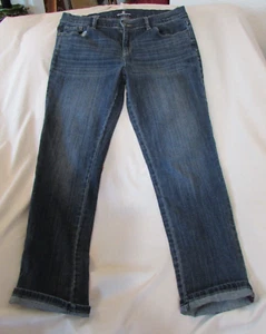 Ladies "Liz Claiborne" Size 12 (W34xL29) Blue, Skinny, City Fit, Boyfriend Jeans - Picture 1 of 9