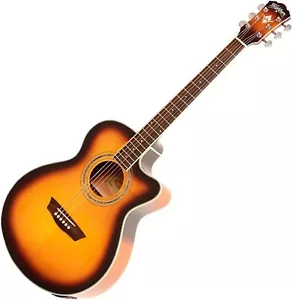 Washburn EA15ATB Festival Series Mini Jumbo Acoustic/Electric - Bild 1 von 10