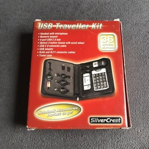 SilverCrest USB Traveller Kit Adapter Travel Kit Notebook PC Accessories - Picture 1 of 10