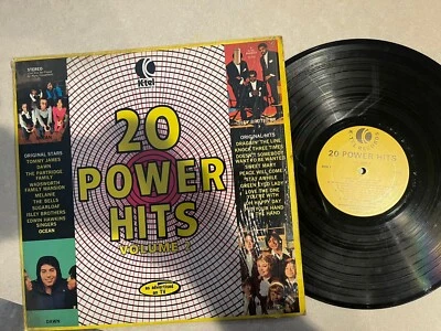 K-Tel 20 Power Hits LP (Compilation): Tommy James, Sugarloaf, The Guess Who VG+ - Image 1 of 3
