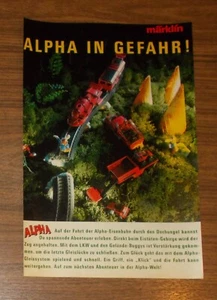 Seltene Werbung MÄRKLIN ALPHA Modelleisenbahn Eisenbahn Gelände-Buggys 1991 - Bild 1 von 1