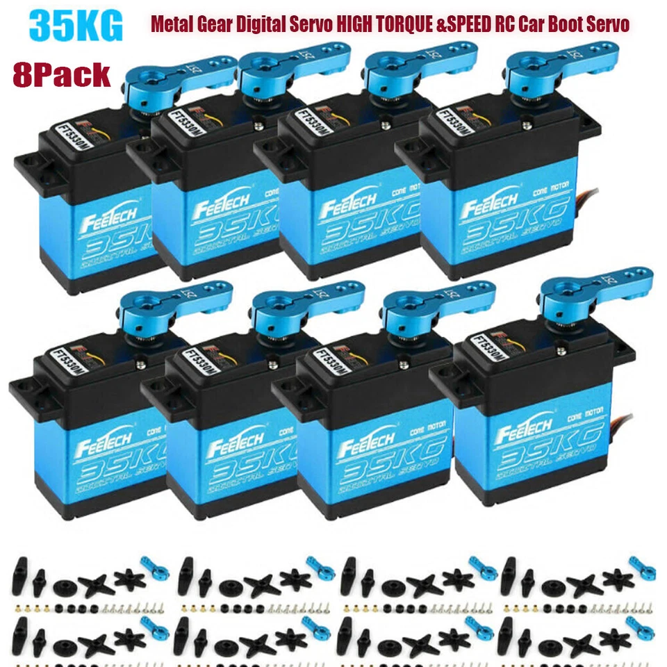 35KG Waterproof Digital Servo Metal Gear HIGH TORQUE & SPEED for RC Car Boat USA - Image 1 of 4