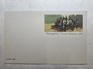THE SWAMP FOX FRANCIS MARION 1982  POST CARD - Picture 1 of 1