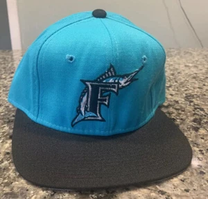 Gorra ajustada de los Florida Marlins 6 7/8 especialidades deportivas vintage años 90 modelo profesional - Imagen 1 de 5