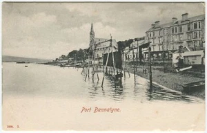 PORT BANNATYNE - Bute Postcard Hartmann - Picture 1 of 2