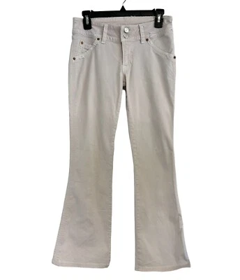 Pantalones Hudson rosa claro desgastados bootcut para mujer 28 Foto 1 de 4