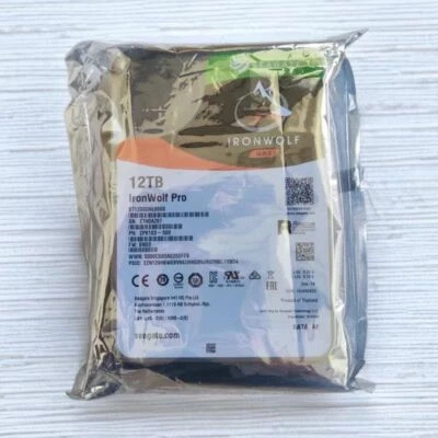 NEW Seagate IronWolf Pro 12TB 7.2K SATA 6Gb/s 3.5'' NAS HDD ST12000NE0008 - Bild 1 von 4