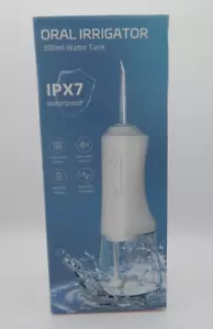 Cordless Water Flosser 300ml Dental Oral Irrigator Teeth Cleaner Floss Pick IPX7 - Picture 1 of 5