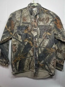 CAMOUFLAGE LONG SLEEVE SHIRT RANGER REALTREE HARDWOODS Medium HUNTING ARCHERY - Picture 1 of 6