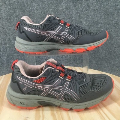 Asics Zapatos Mujer 9.5 Gel Venture 8 Tenis para Correr Gris Malla Bajo 1012A708 Foto 1 de 4