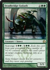 4 Deadbridge Goliath M-NM - Return to Ravnica - SPARROW MAGIC - mtg 4x x4 R