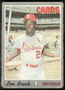 1970 Topps #330 Lou Brock - Picture 1 of 2
