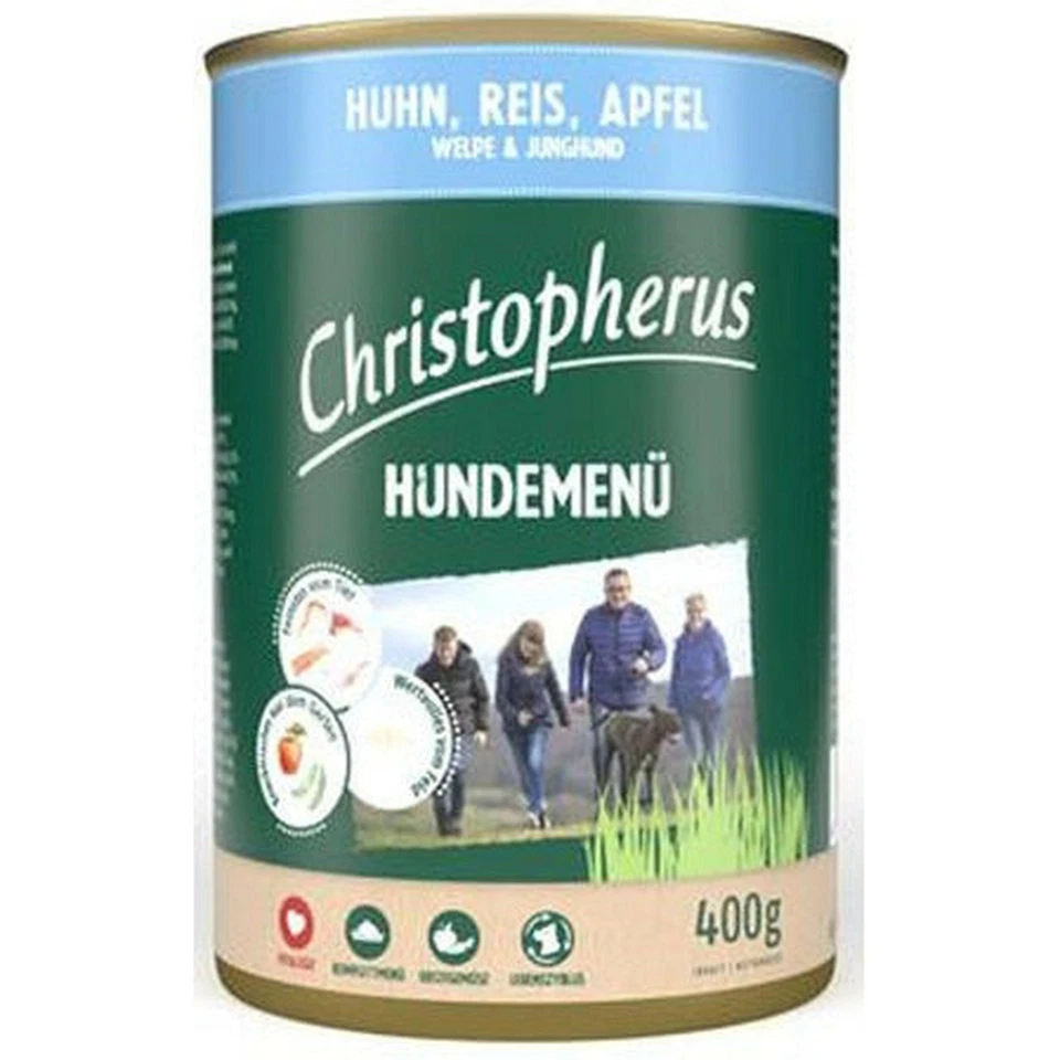 Christopherus Hundemenü Junior 6x400g - Bild 1 von 1