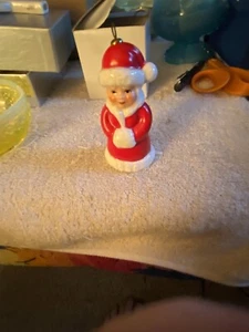 vintage Goebel from west Germany Mrs. Santa clause  Xmas Ornament in porcelain - Picture 1 of 5