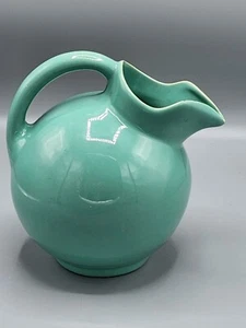 Jarra verde plateada vintage MCM Pacific Pottery #420 - Imagen 1 de 6