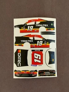 2024 Custom Josh Bilicki #19 DiTEC 1/64 Peel & Stick Decals - Picture 1 of 1