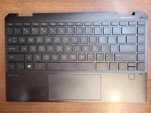 ORIGINAL HP SPECTRE x360 13-AW0023DX 13.3" PALMREST TOUCHPAD KEYBOARD L72407-001 - Bild 1 von 2