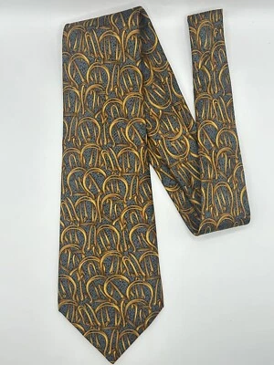 Corbata barroca de cachemira con monograma Celine Paris Foto 1 de 4