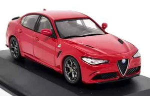 Solido 1/43 Alfa Romeo Giulia Quadrifoglio - 2.9l Bi-Turbo Red Diecast Car - New - Picture 1 of 5