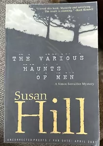 The Various Haunts of Men by Susan Hill Paperback Uncorrected Proof - Foto 1 di 4