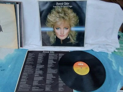 Bonnie Tyler - Faster Than The Speed Of Night UK DEMO SLEEVE LP NEAR MINTVINYL - Image 1 of 4